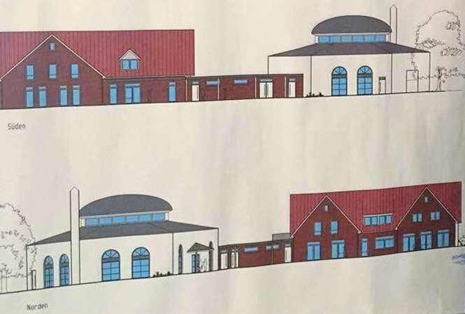 Die Pläne für den Moschee-Neubau in Papenburg werden überarbeitet. Quelle: facebook.com/marion.terhalle.fdp, Screenshot: NOZ/Daniel Gonzalez-Tepper